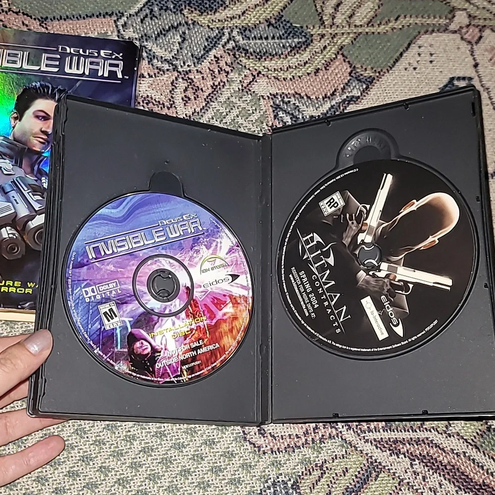 Deusex Invisible War PC CD Rom rated mature Action Play 🔫